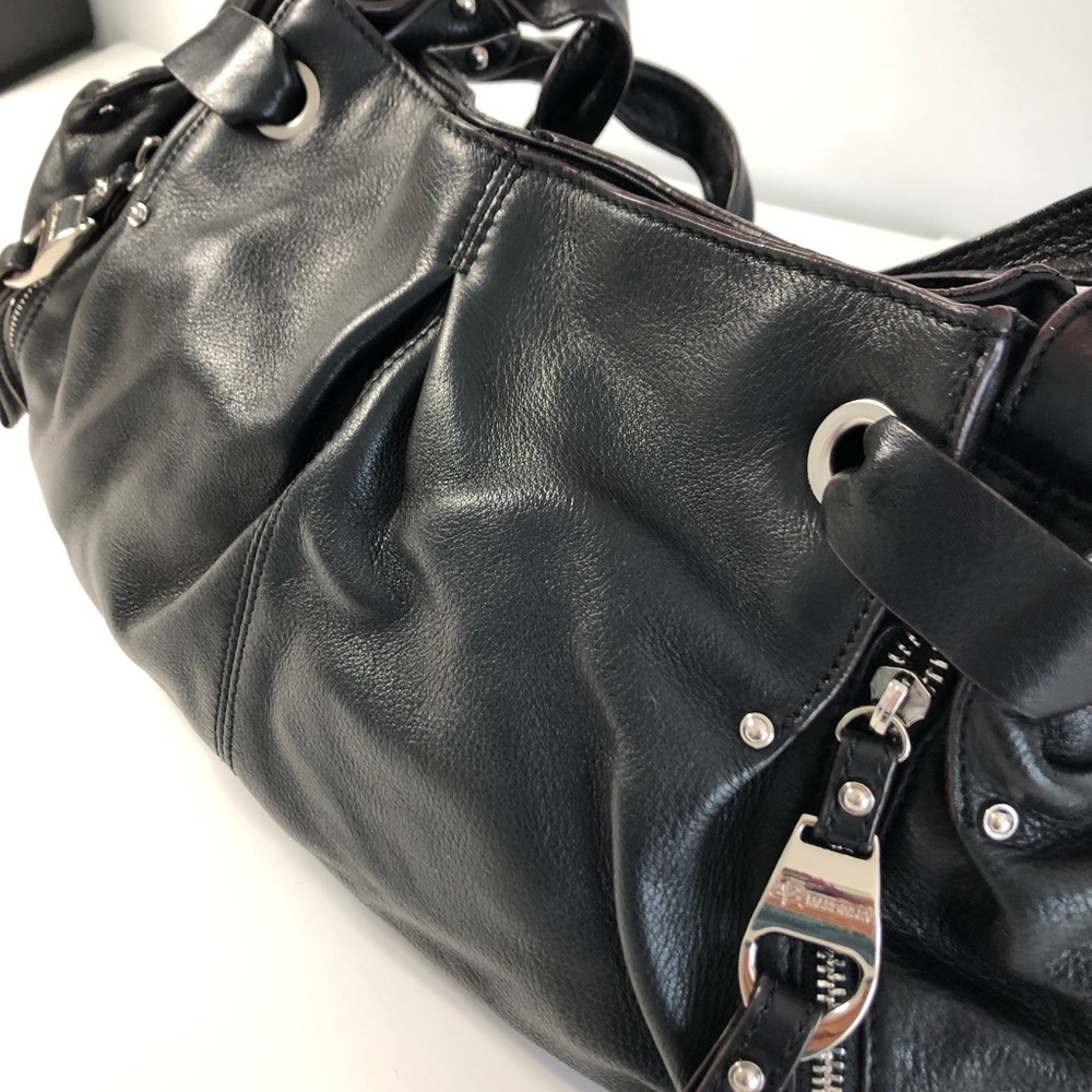 Bruce Makowsky Leather Shoulder Bag